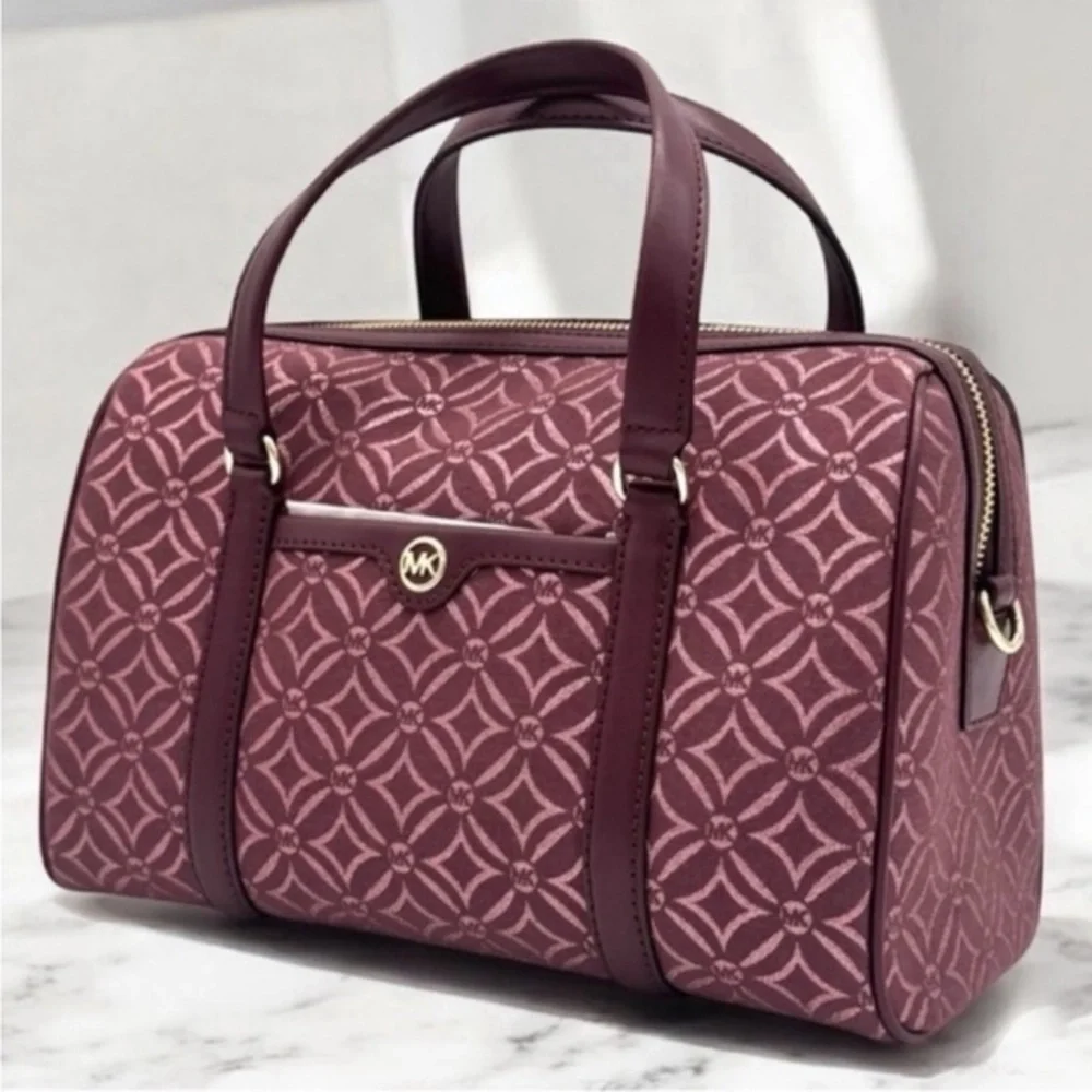MICHAEL KORS MEDIUM DUFFLE SATCHEL CROSSBODY BAG